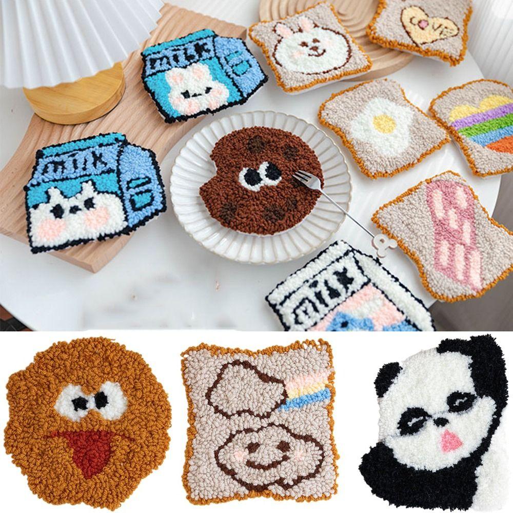 Cartoon Cute Felting Coaster DIY Crochet Coaster Craft Kit High Quality Tufted Rug Pads Women Style 3
Cartoon Cute Felting Coaster DIY Crochet Coaster Craft Kit High Quality Tufted Rug Pads Women Style 3