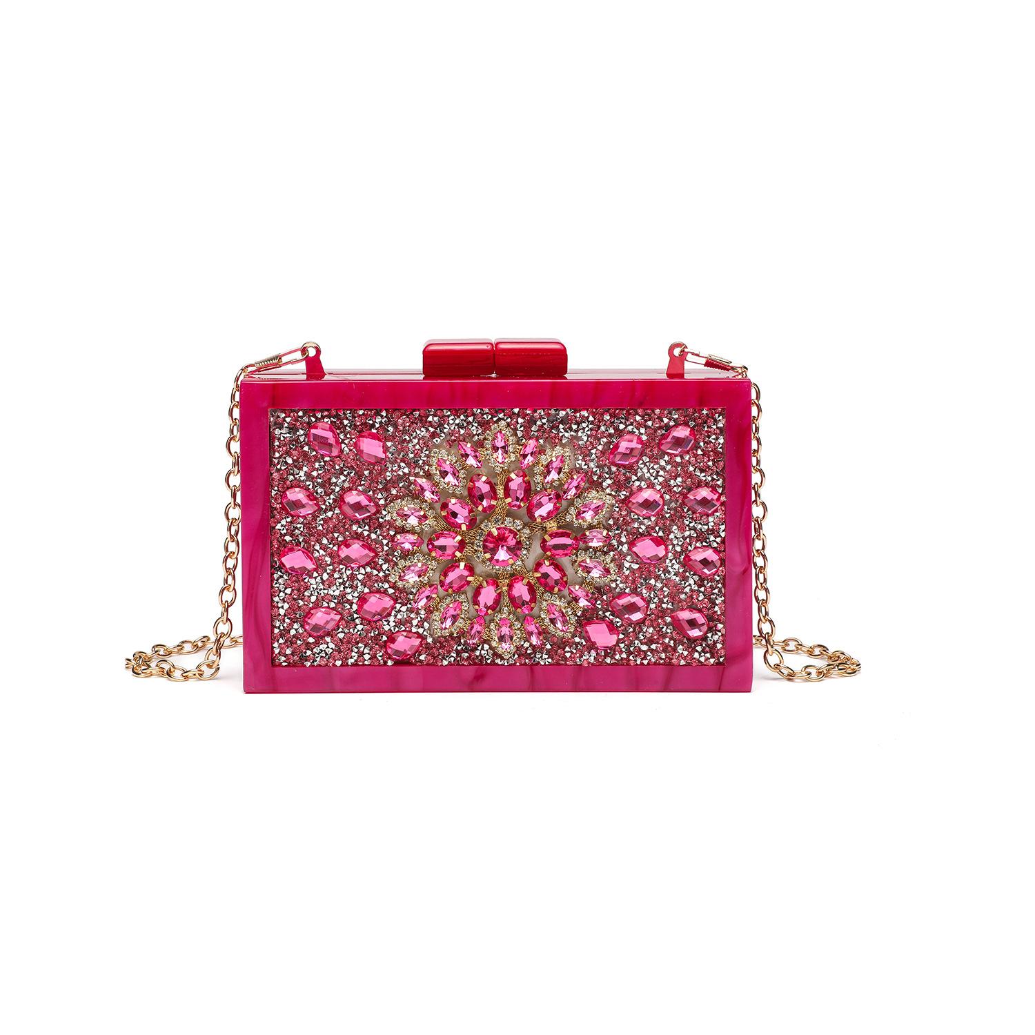 New European and American Popular Banquet Bag, Water Brick Wedding Cheongsam, High-end Feeling, Brick Inlaid Hand-held Crossbody Bag червоний
New European and American Popular Banquet Bag, Water Brick Wedding Cheongsam, High-end Feeling, Brick Inlaid Hand-held Crossbody Bag червоний