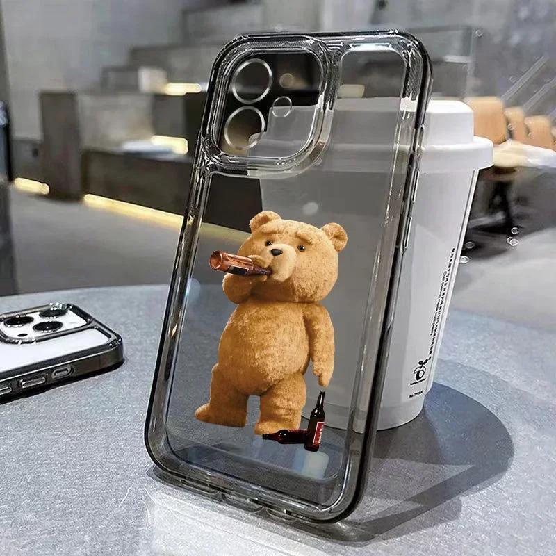 Cartoon Beer Bear Phone Case For iPhone 17 16 15 11 12 14 13 Pro Max Mini SE 7 8 Plus Funny Luxury Transparent Soft Cover Shell iPhone 12 ProMax
Cartoon Beer Bear Phone Case For iPhone 17 16 15 11 12 14 13 Pro Max Mini SE 7 8 Plus Funny Luxury Transparent Soft Cover Shell iPhone 12 ProMax