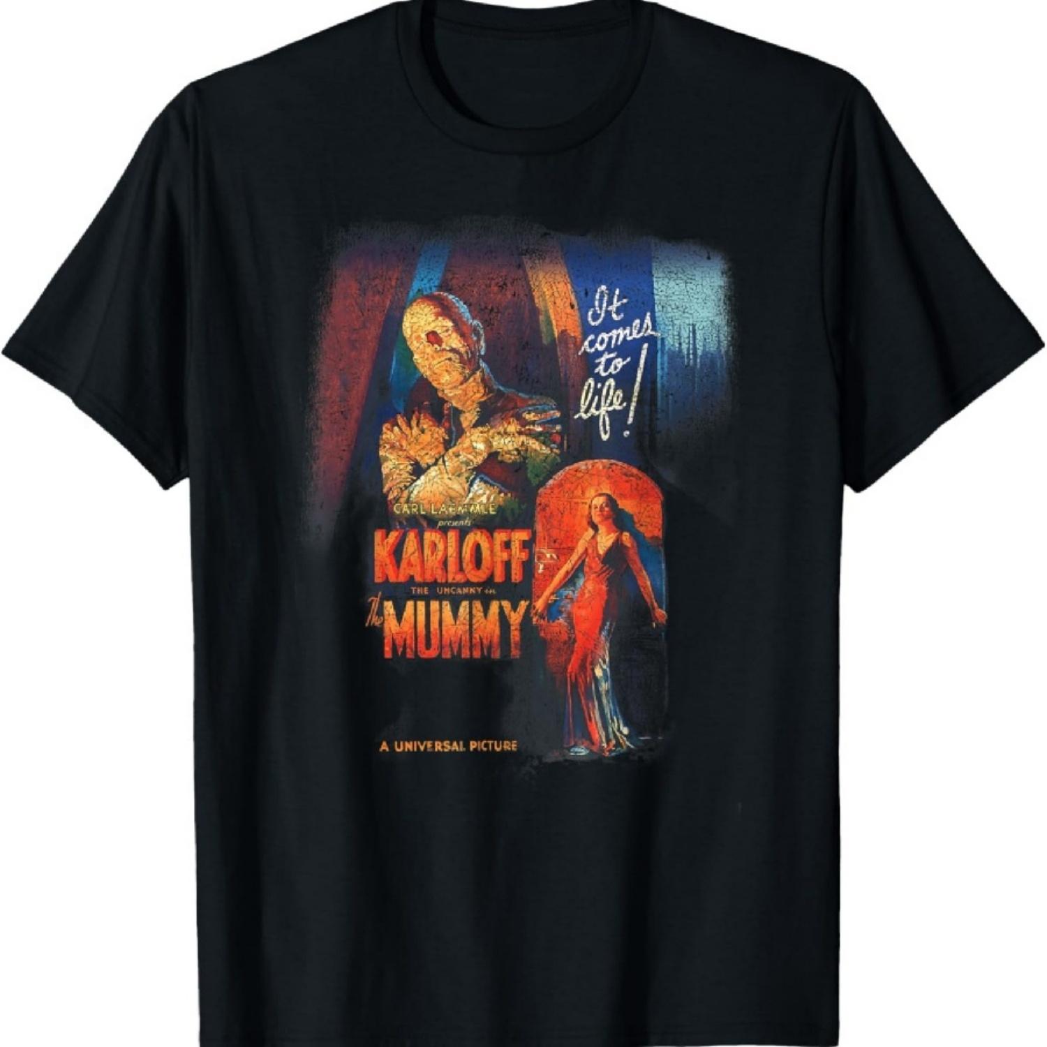 Distressed The Mummy Movie Poster T-Shirt S
Distressed The Mummy Movie Poster T-Shirt S