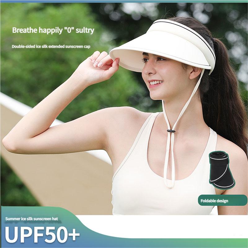 Double Layer Visor Cap UV Protection Wide Brim Sun Hat Adjustable Headwear Breathable for Cycling Hiking Outdoor Summer Sun Hat темно-сірий колір
Double Layer Visor Cap UV Protection Wide Brim Sun Hat Adjustable Headwear Breathable for Cycling Hiking Outdoor Summer Sun Hat темно-сірий колір