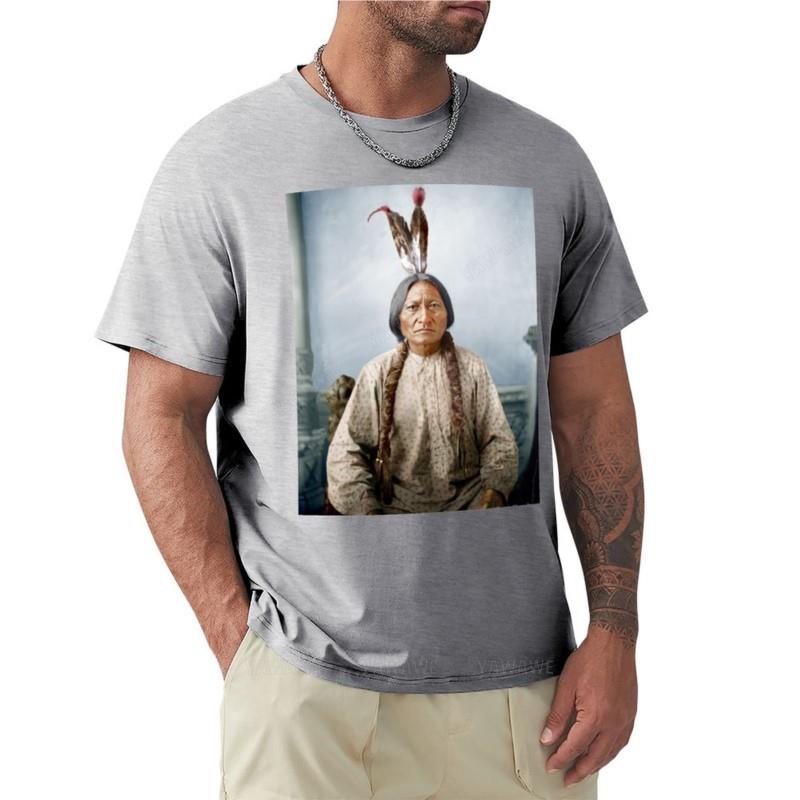 summer fashion teeshirt men tshirt Sitting Bull TShirt blank t shirts hippie clothes mens graphic tshirts hip hop S
summer fashion teeshirt men tshirt Sitting Bull TShirt blank t shirts hippie clothes mens graphic tshirts hip hop S