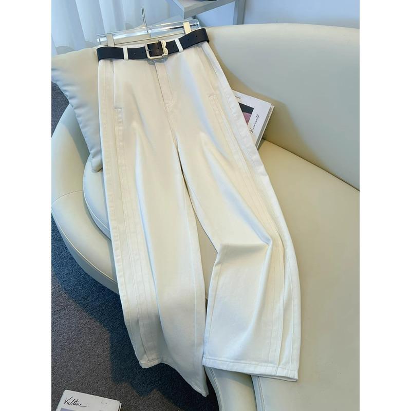 Women s Off-White Wide-Leg Jeans - High-Waisted, Relaxed Drape for Spring/Summer 2025 27/M for 95-105 Jin
Women s Off-White Wide-Leg Jeans - High-Waisted, Relaxed Drape for Spring/Summer 2025 27/M for 95-105 Jin