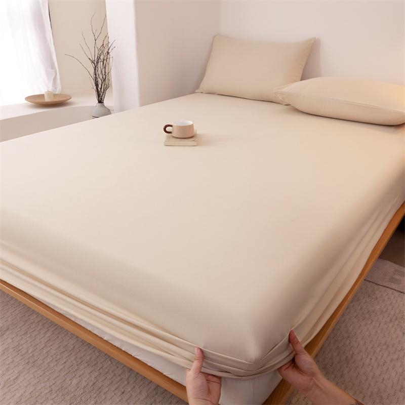 1pc Washed Cotton Bed Sheets on Elastic Single/Queen/King Solid Color Mattress Protector Skin-Friendly Plain sabanas 150x190 High Quality 90x200x25cm1pc
1pc Washed Cotton Bed Sheets on Elastic Single/Queen/King Solid Color Mattress Protector Skin-Friendly Plain sabanas 150x190 High Quality 90x200x25cm1pc
