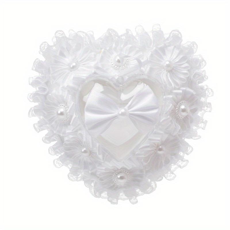 1Pc Luxury Heart Shaped Ring Box Vintage Rose Pearl Decorative Bridal Shower Ring Bearer Holder
1Pc Luxury Heart Shaped Ring Box Vintage Rose Pearl Decorative Bridal Shower Ring Bearer Holder