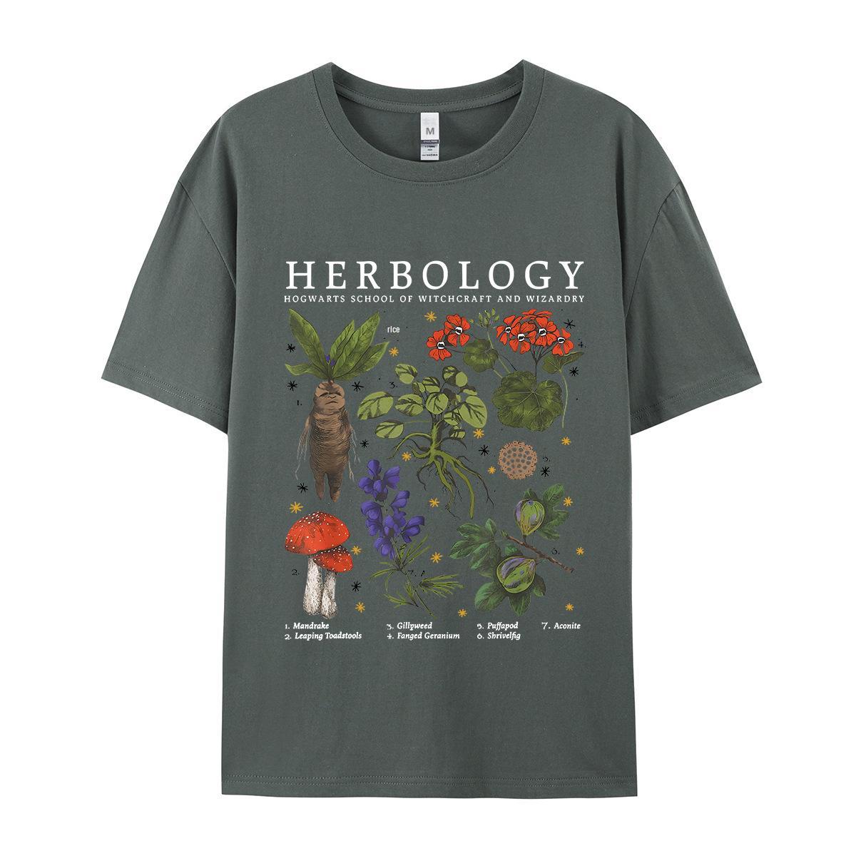 Жіноча футболка з чистої бавовни Herbology Hogwarts, Європейський/Американський крій, Короткий рукав XS
Жіноча футболка з чистої бавовни Herbology Hogwarts, Європейський/Американський крій, Короткий рукав XS