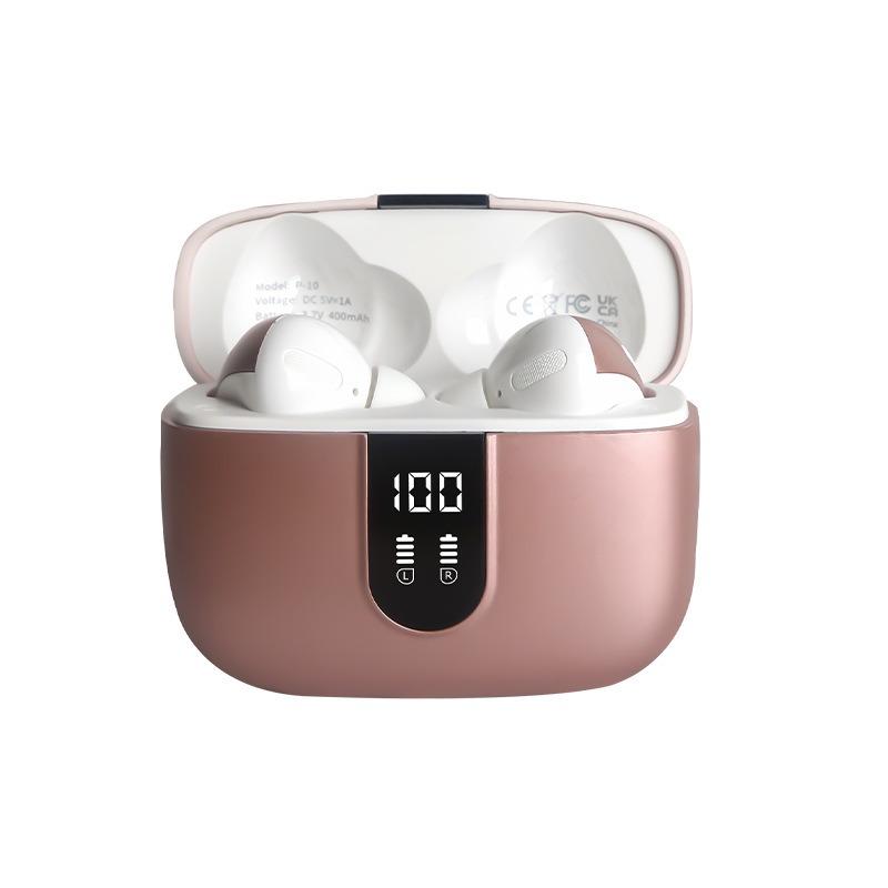 Cinema-grade subwoofer in-ear wireless headset intelligent noise reduction digital display bluetooth headset BX-08-JL рожевий колір золота
Cinema-grade subwoofer in-ear wireless headset intelligent noise reduction digital display bluetooth headset BX-08-JL рожевий колір золота