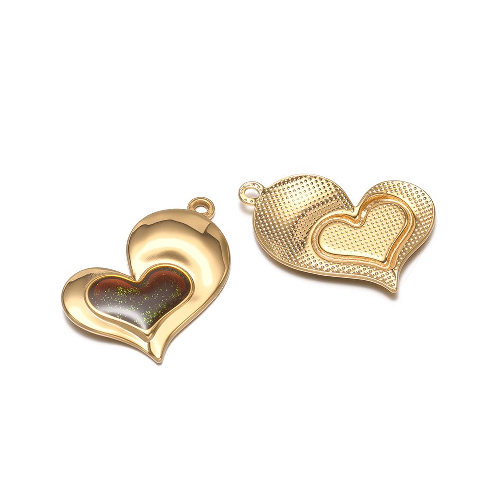 4Pcs Stainless Steel Zircon Heart Pendants Shell Charms for DIY Jewelry Findings Necklace Bracelet Supplies Earrings Making
4Pcs Stainless Steel Zircon Heart Pendants Shell Charms for DIY Jewelry Findings Necklace Bracelet Supplies Earrings Making