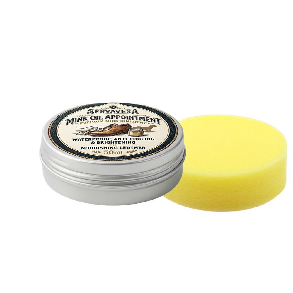 Natural Mink Oil Ointment for Leather Boots and Shoes - Quickly Restore The Shine and Softness of Jackets, Bags, and Saddles
Natural Mink Oil Ointment for Leather Boots and Shoes - Quickly Restore The Shine and Softness of Jackets, Bags, and Saddles
