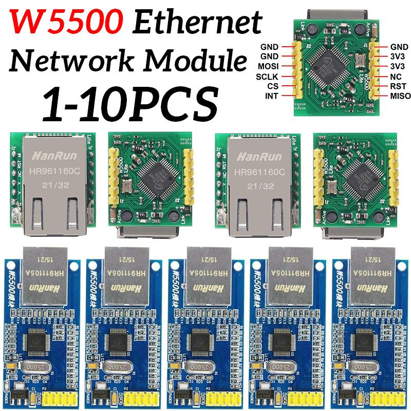 W5500 мережевий модуль Ethernet апаратне забезпечення TCP / IP 51 / програма мікроконтролера STM32 поверх W5100 синій
W5500 мережевий модуль Ethernet апаратне забезпечення TCP / IP 51 / програма мікроконтролера STM32 поверх W5100 синій
