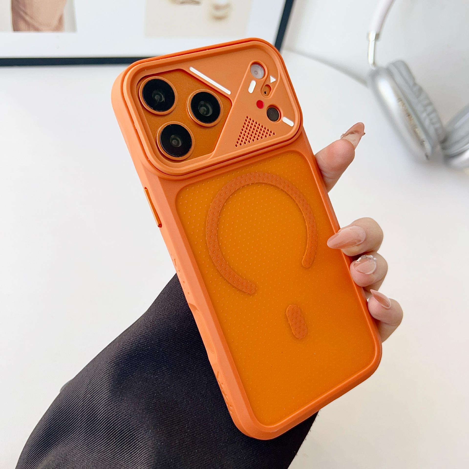 Frosted Mech-Style Magnetic Phone Case for iPhone 17 Pro Max 16
Frosted Mech-Style Magnetic Phone Case for iPhone 17 Pro Max 16