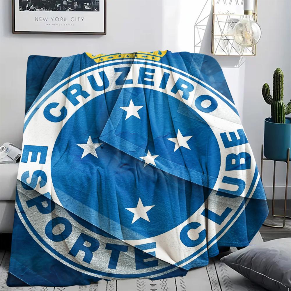 Cruzeiro Esporte Clube pattern Flannel Blanket, High quality Comfortable for All Seasons, Home Decor, Warmth and Comfort, Perfect for Gifts. 80cm x 120cm
Cruzeiro Esporte Clube pattern Flannel Blanket, High quality Comfortable for All Seasons, Home Decor, Warmth and Comfort, Perfect for Gifts. 80cm x 120cm