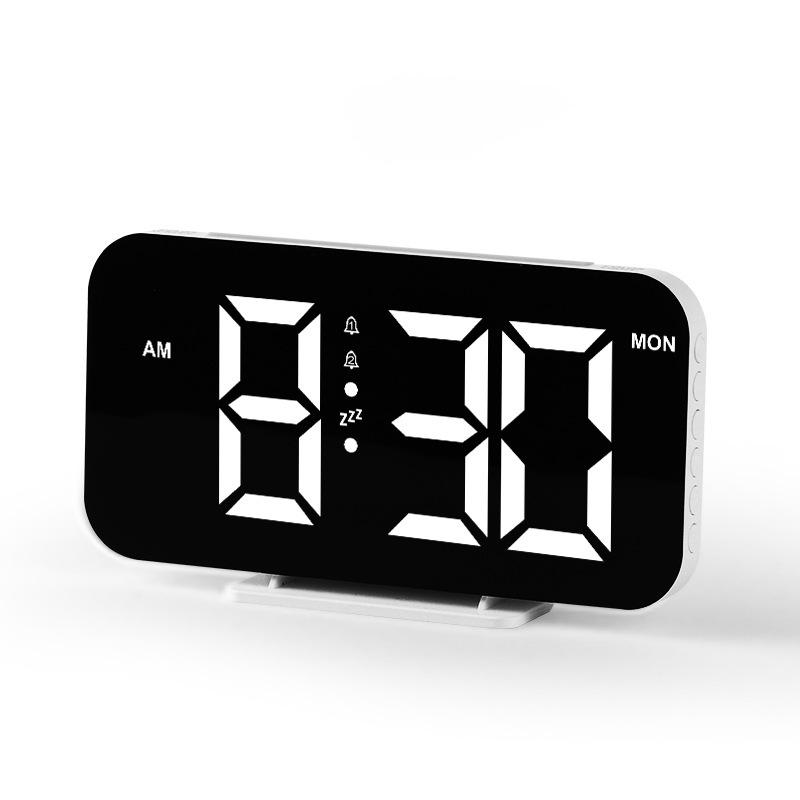 RGB Clock Simple Colorful Light Electronic Clock Ambient Light Electronic Watch Multifunctional Alarm Clock
RGB Clock Simple Colorful Light Electronic Clock Ambient Light Electronic Watch Multifunctional Alarm Clock