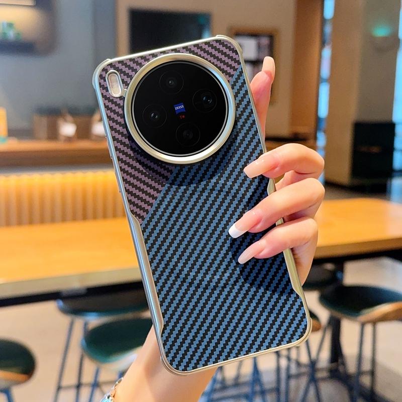 Carbon Fiber Pattern PU Leather Case For Vivo X300s and X300 Ultra Magnetic Wireless charging Skin Feel Sturdy Shockproof Cover vivo X300 Ultra
Carbon Fiber Pattern PU Leather Case For Vivo X300s and X300 Ultra Magnetic Wireless charging Skin Feel Sturdy Shockproof Cover vivo X300 Ultra