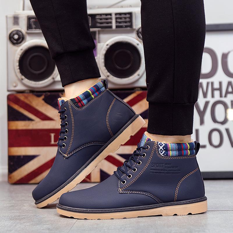 Плюс утолщение осень зима отдых на открытом воздухе мужские ботинки теплые инструменты хлопковые ботинки английские ботинки мужская обувь зимние ботинки 44 синий
Плюс утолщение осень зима отдых на открытом воздухе мужские ботинки теплые инструменты хлопковые ботинки английские ботинки мужская обувь зимние ботинки 44 синий