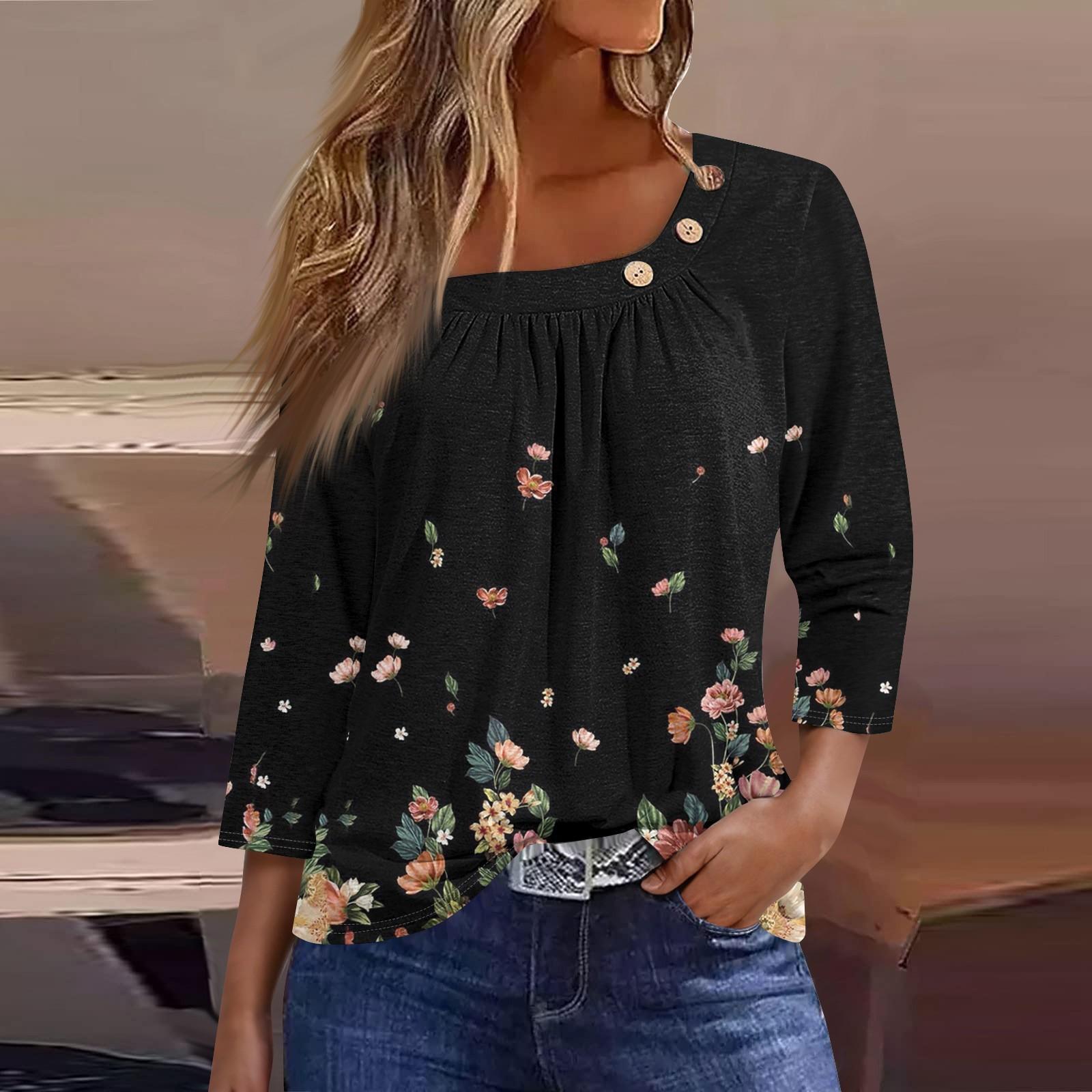 Жен. Футболка Футболка С принтом Пуговицы Рукав 3/4 Повседневные Выходные Мода Классический Классический Верх L чёрный
Жен. Футболка Футболка С принтом Пуговицы Рукав 3/4 Повседневные Выходные Мода Классический Классический Верх L чёрный