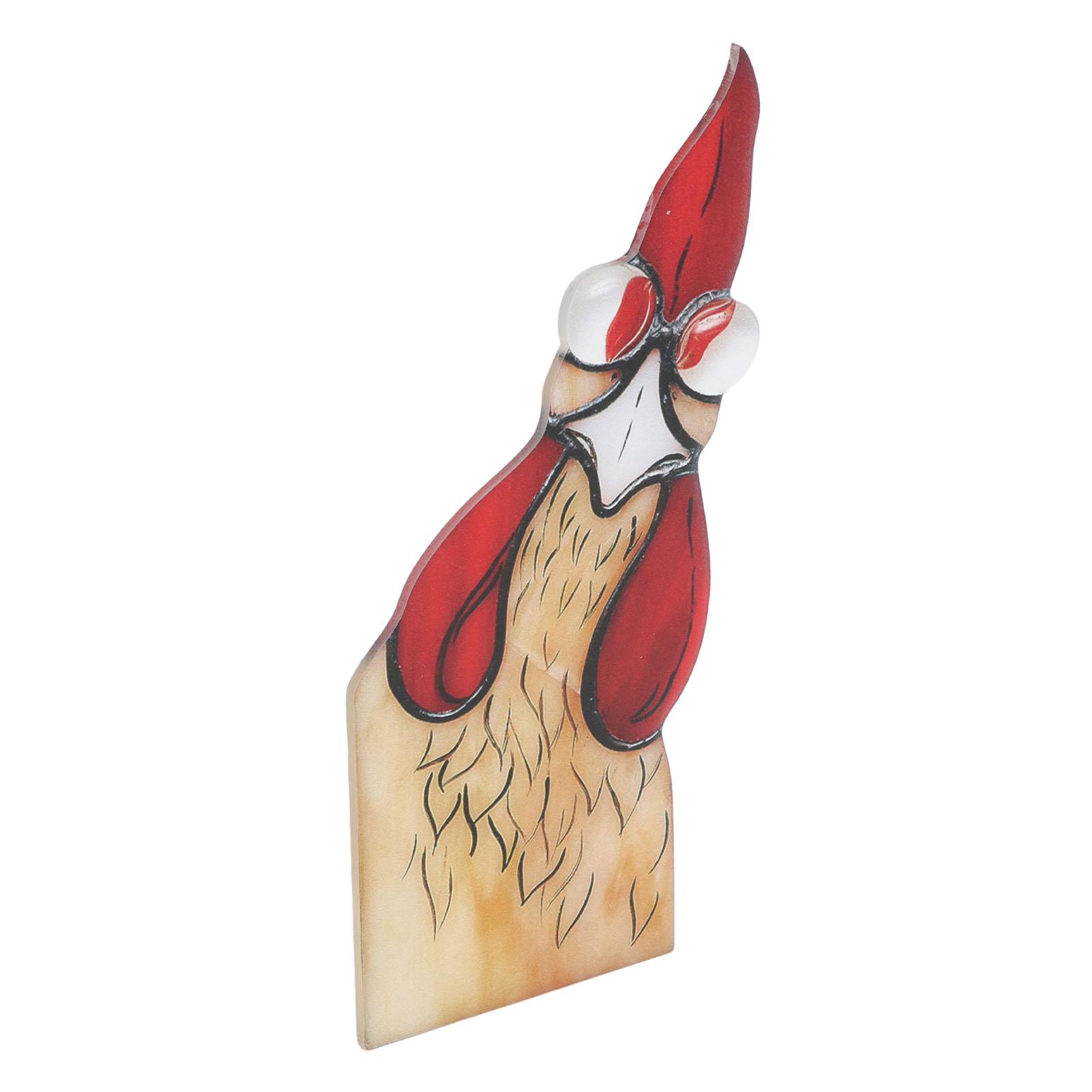 Rooster Window Corner Decor Acrylic Handcrafted Cute Funny Peeping Rooster Window Decoration for Home Balcony
Rooster Window Corner Decor Acrylic Handcrafted Cute Funny Peeping Rooster Window Decoration for Home Balcony