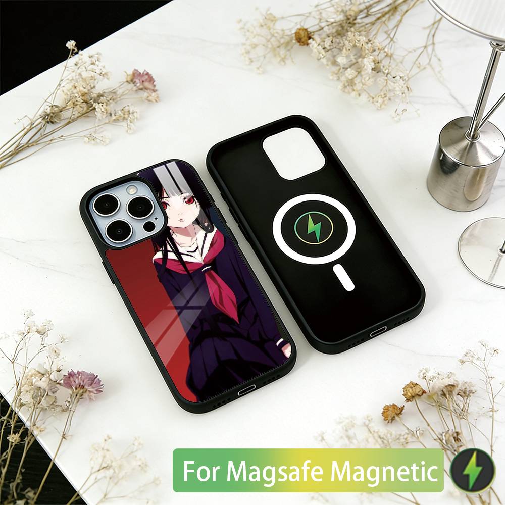 Jigoku Shoujo Ai Enma Phone Case For iPhone17,16,15,14,13,12,11 Plus,Pro Magnetic with Magsafe Wireless Charging iPhone16ProMax
Jigoku Shoujo Ai Enma Phone Case For iPhone17,16,15,14,13,12,11 Plus,Pro Magnetic with Magsafe Wireless Charging iPhone16ProMax