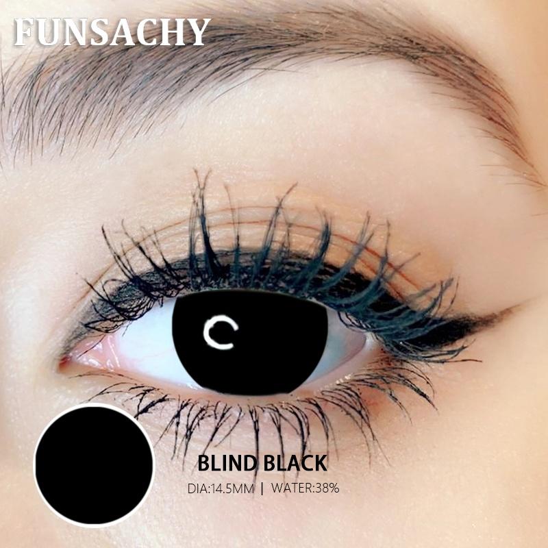 FUNSACHY 1 пара Безумные Косплей Контактные Линзы для Глаз Аниме Ролевые Контактные Линзы Косметические Цветные Разноцветные Зрачок