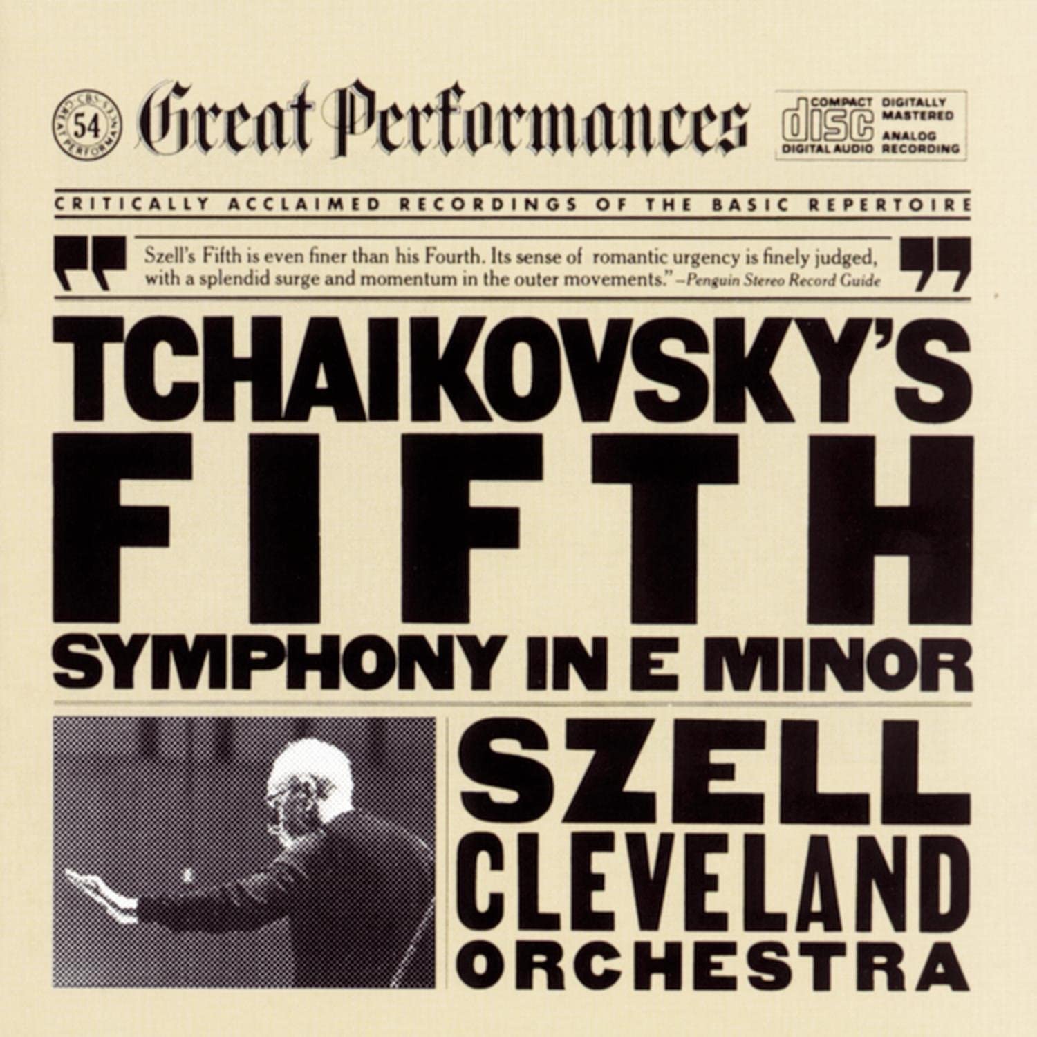 CD TCHAIKOVSKY, SZELL; CLEVELAND ORCHE - Symphony 5 MYK37767 Non Japan Classical Used
CD TCHAIKOVSKY, SZELL; CLEVELAND ORCHE - Symphony 5 MYK37767 Non Japan Classical Used