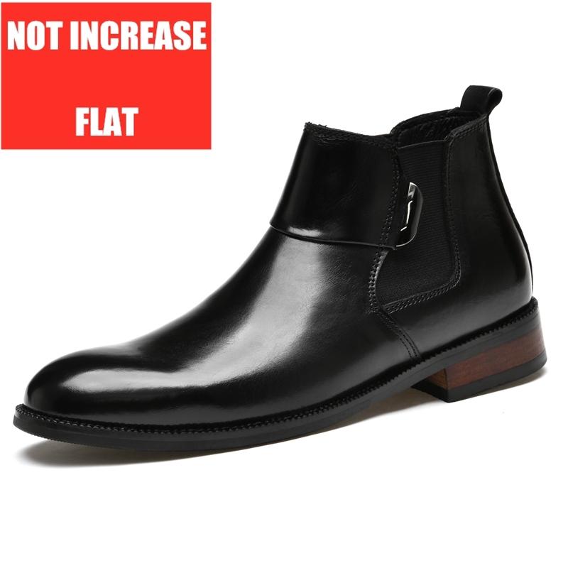 Elevator Boots Genuine Leather Men s Ankle Boots Winter Boots Men Designer Casual Height Increase Cowboy Dress Shoes Man 37
Elevator Boots Genuine Leather Men s Ankle Boots Winter Boots Men Designer Casual Height Increase Cowboy Dress Shoes Man 37