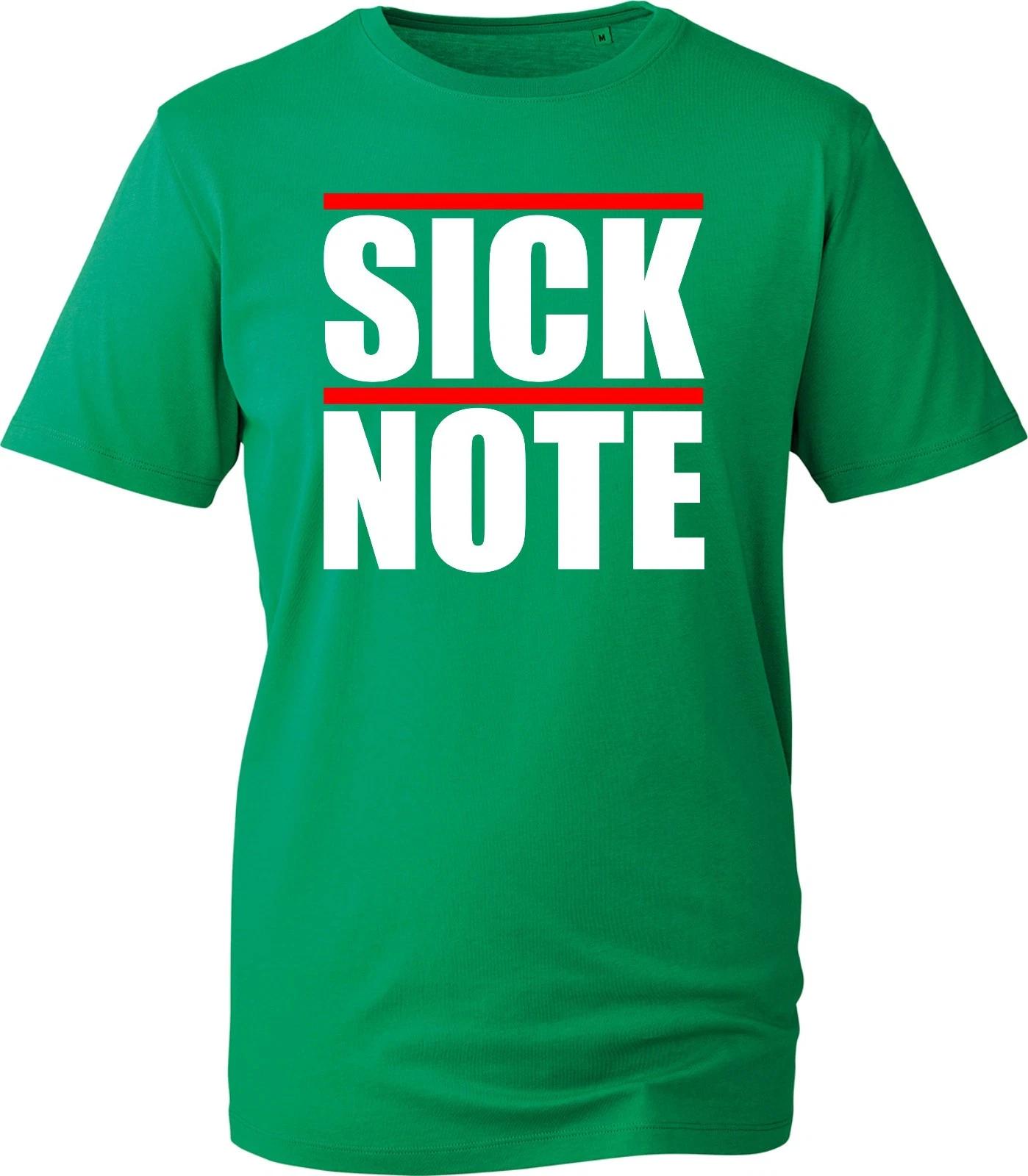 Sick Note T-Shirt, Novelty Funny Office Joke Skiving Work Shy Adults Unisex Tee 4XL
Sick Note T-Shirt, Novelty Funny Office Joke Skiving Work Shy Adults Unisex Tee 4XL