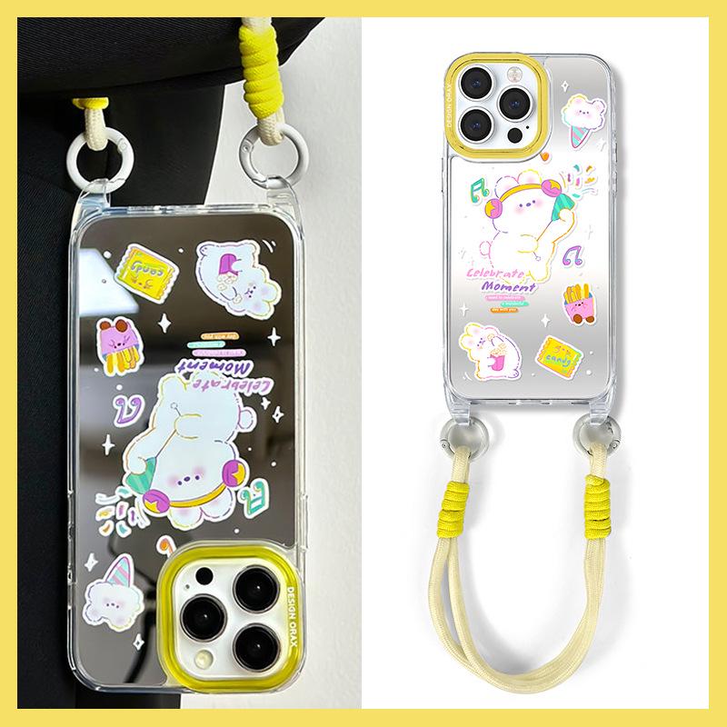 Zhitai Lanyard Mirror Case for iPhone 11-15, Compatible with 12 & 13 Pro Max iPhone 12/12 Pro
Zhitai Lanyard Mirror Case for iPhone 11-15, Compatible with 12 & 13 Pro Max iPhone 12/12 Pro