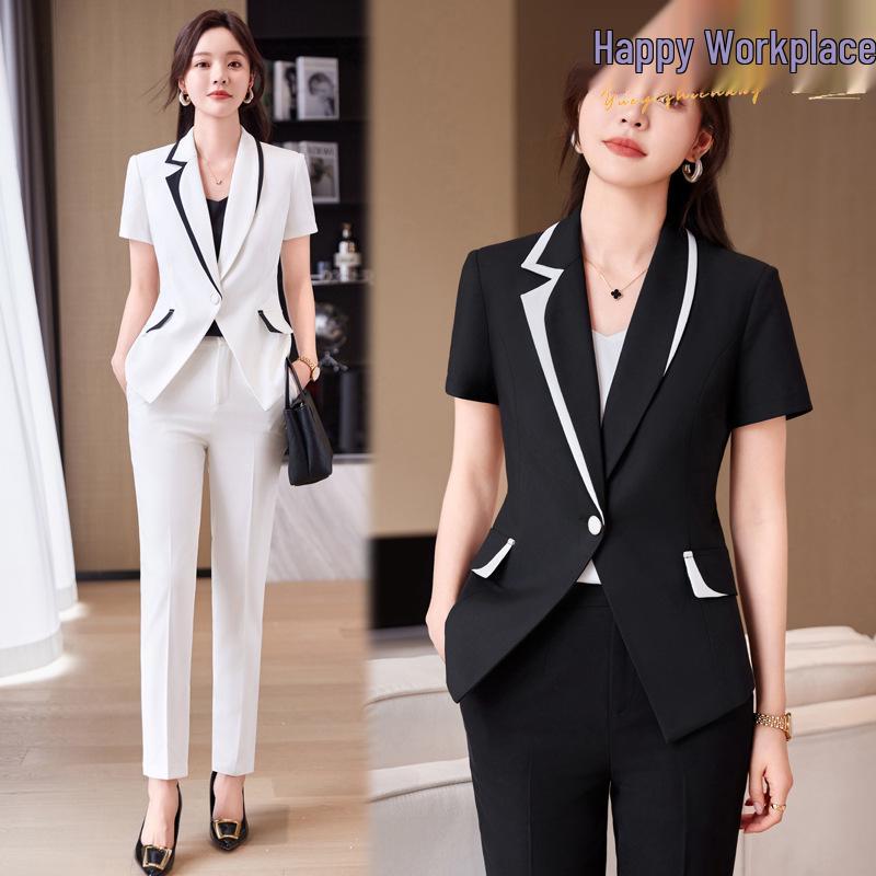 Women s Summer Professional Business Suit Set - Short Sleeve, Elegant Formal Wear, Plus Size Available 3XL
Women s Summer Professional Business Suit Set - Short Sleeve, Elegant Formal Wear, Plus Size Available 3XL