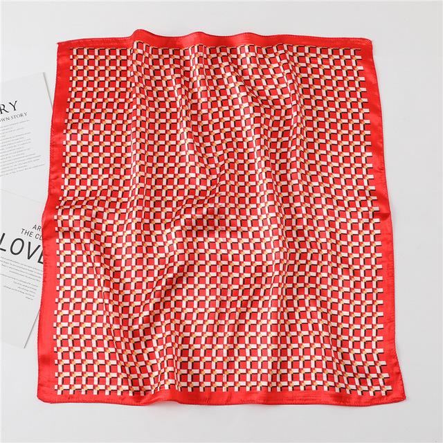 Модный шелковый квадратный шарф для женщин, 60 см, атласная шея, повязка для волос, сумка, мягкий офисный шейный платок, хиджаб, женский платок, бандана
Модный шелковый квадратный шарф для женщин, 60 см, атласная шея, повязка для волос, сумка, мягкий офисный шейный платок, хиджаб, женский платок, бандана