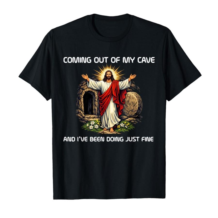 Funny Coming Out of My Cave - Religious Gifts for Easter T-shirt For Men Women 100% Cotton T Shirts Short Sleeve Tops 0313-1 ... S разноцветный
Funny Coming Out of My Cave - Religious Gifts for Easter T-shirt For Men Women 100% Cotton T Shirts Short Sleeve Tops 0313-1 ... S разноцветный