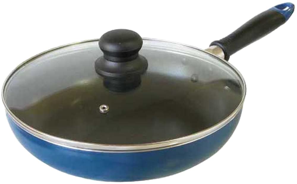 Living ABISSO Frying Pan 26cm Gas Heat IH Compatible with Lid Blue 500058 синий
Living ABISSO Frying Pan 26cm Gas Heat IH Compatible with Lid Blue 500058 синий