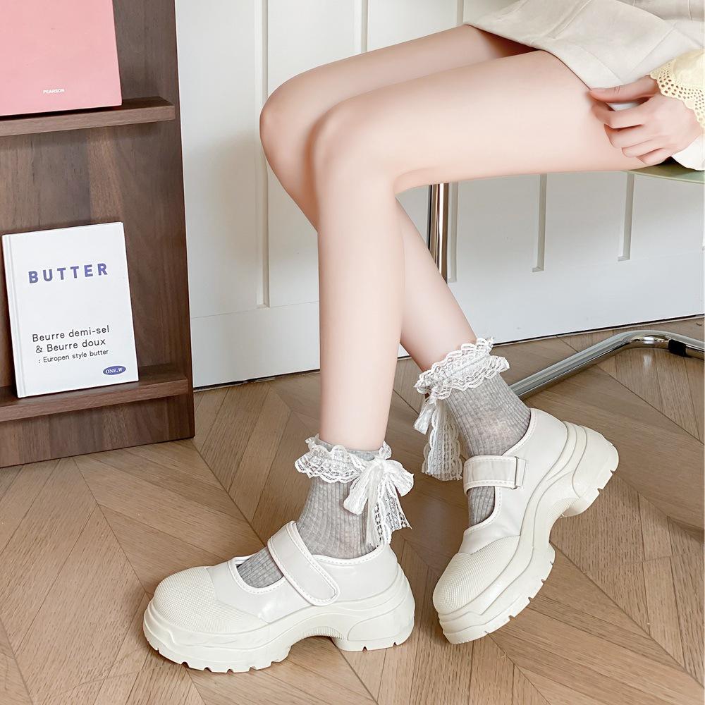 Soft Balletcore Cotton Socks Stripe Calf Leg Hosiery Sweet Lace Bow Socks Streetwear белый
Soft Balletcore Cotton Socks Stripe Calf Leg Hosiery Sweet Lace Bow Socks Streetwear белый