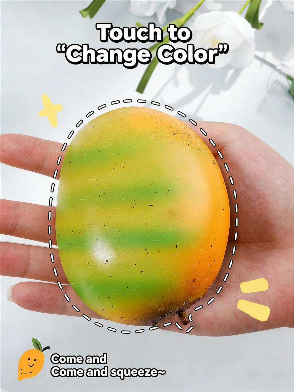 Squishy Golden Mango Slow Rebound Pinch Fruity Ointment with Fragrant Aroma Relieve Stress Ball Fidget Toy Soft Change Color
Squishy Golden Mango Slow Rebound Pinch Fruity Ointment with Fragrant Aroma Relieve Stress Ball Fidget Toy Soft Change Color