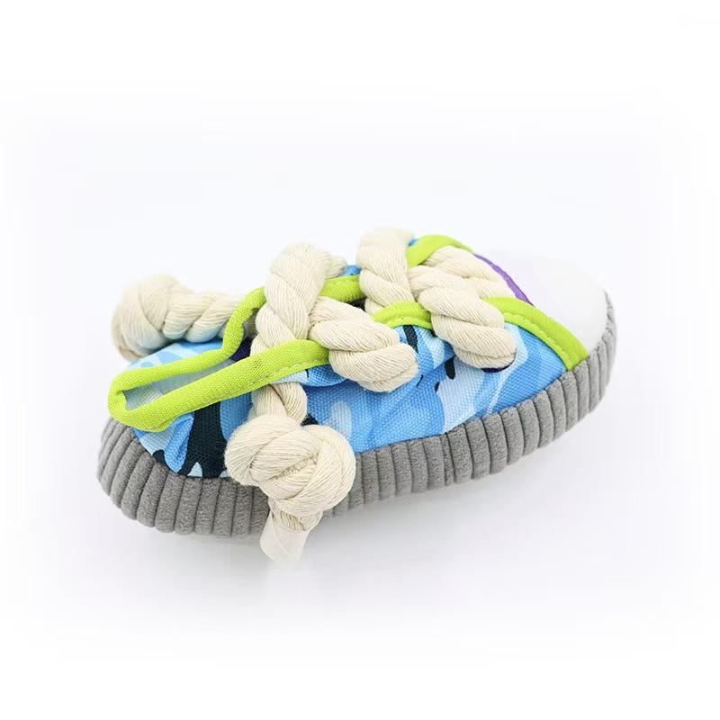 Dog Squeaky Slipper Toy, Indestructible Molar Chew Toy, Self-entertainment Stress Relief Toy for Small & Medium Dogs
Dog Squeaky Slipper Toy, Indestructible Molar Chew Toy, Self-entertainment Stress Relief Toy for Small & Medium Dogs