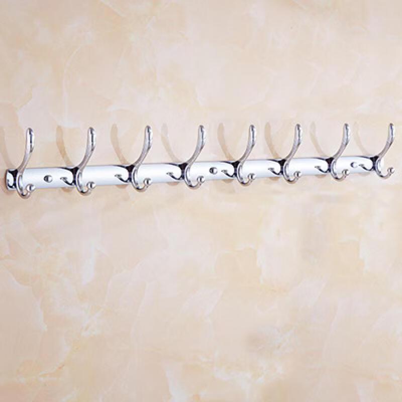 ZNMW 8-Hook Aluminum Alloy Over-Door Coat Hook
ZNMW 8-Hook Aluminum Alloy Over-Door Coat Hook