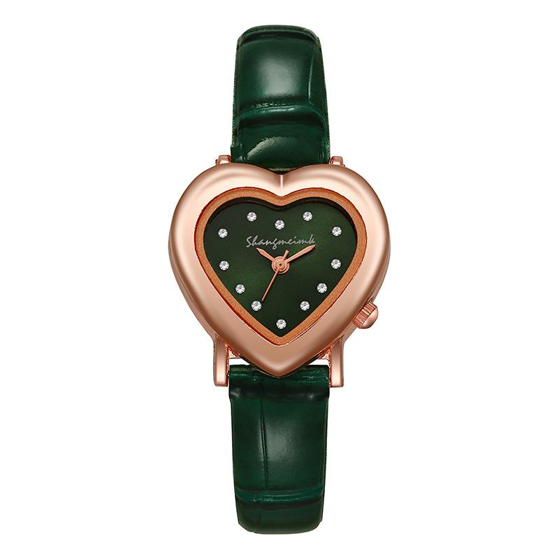 Watch women s fashion simple temperament retro love, heart-shaped quartz watch small student women s watch fashion watch зелений
Watch women s fashion simple temperament retro love, heart-shaped quartz watch small student women s watch fashion watch зелений