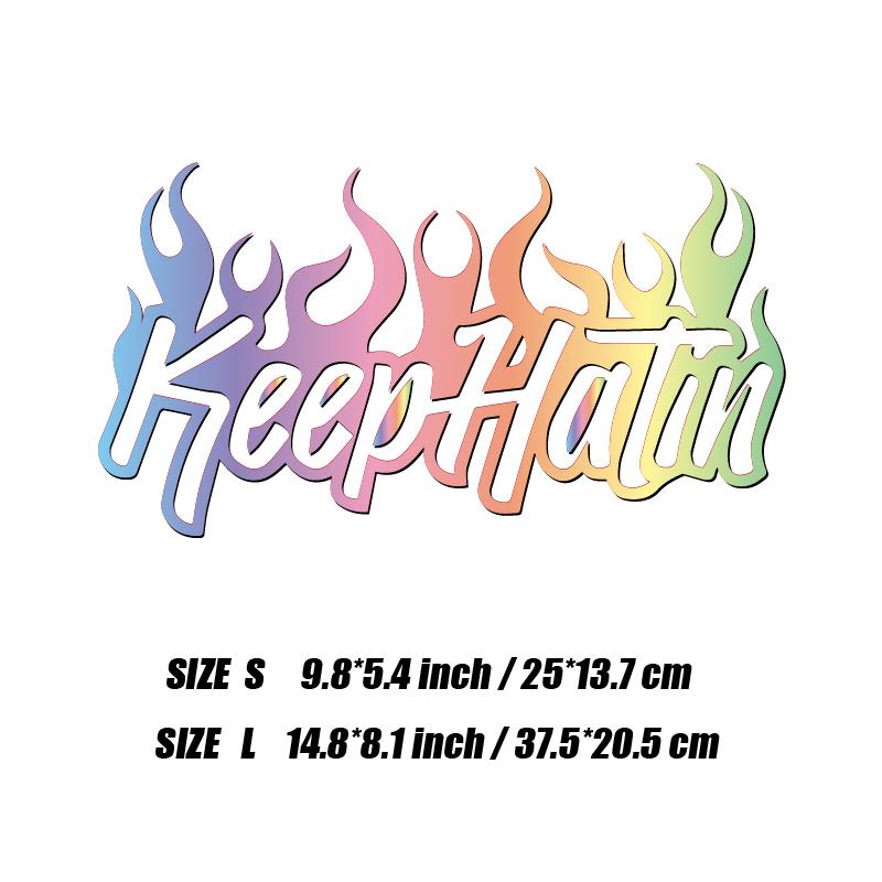 Keep HaTin vinyls decal,Personalised Decorative Accessories Decal Waterproof with high quality. For car truck &laptop! S
Keep HaTin vinyls decal,Personalised Decorative Accessories Decal Waterproof with high quality. For car truck &laptop! S