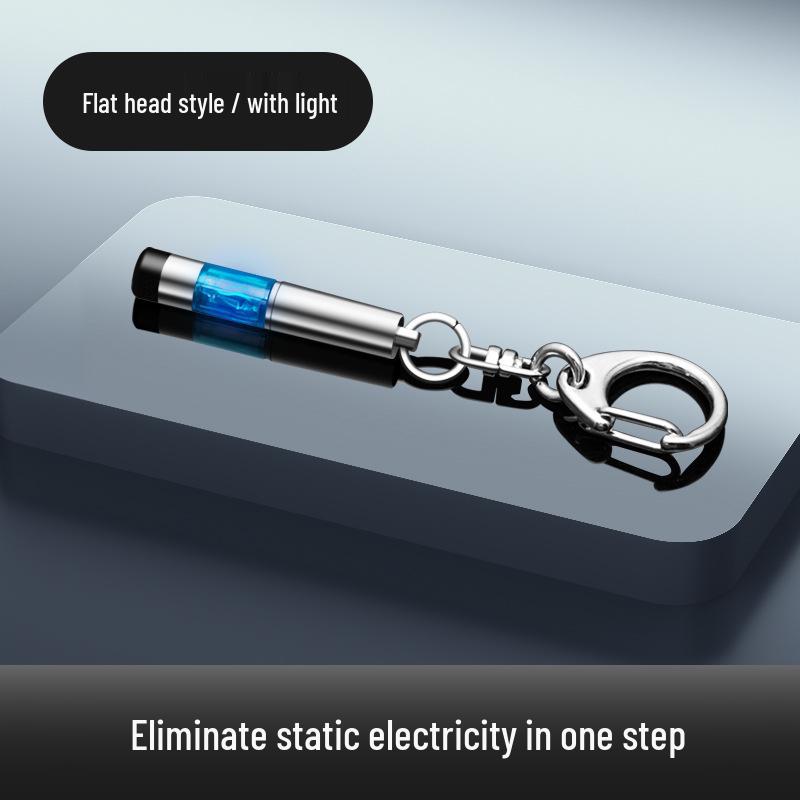 Anti-Static Car Keyring Pendant - Static Eliminator Discharge Chain for Men and Women
Anti-Static Car Keyring Pendant - Static Eliminator Discharge Chain for Men and Women