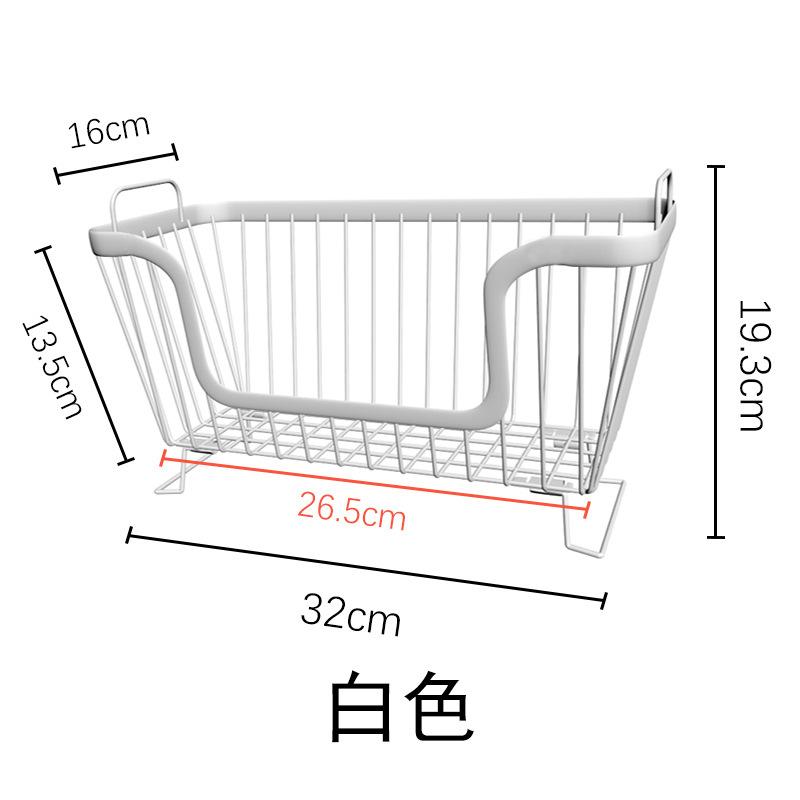 Hot-selling stackable storage baskets, multi-layer shelves for kitchen supplies countertops, storage shelves for fruits and vegetables snacks білий
Hot-selling stackable storage baskets, multi-layer shelves for kitchen supplies countertops, storage shelves for fruits and vegetables snacks білий