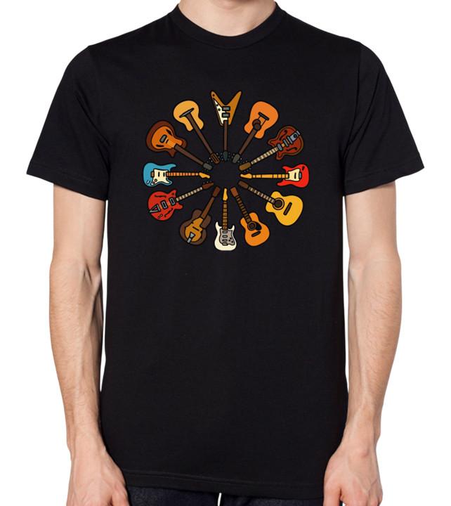 Circle Of Strings Guitar Wheel Tee Musical Instrumental Top Unisex T-Shirt 5XL різнокольоровий
Circle Of Strings Guitar Wheel Tee Musical Instrumental Top Unisex T-Shirt 5XL різнокольоровий