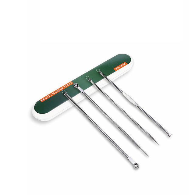 4pcs/set Acne Needle Set,Beauty Tool,Acne and Blackhead Needle срібний
4pcs/set Acne Needle Set,Beauty Tool,Acne and Blackhead Needle срібний