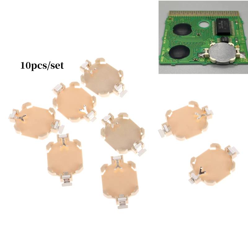 10 шт. Держатель батарейки Cr1616 для батареек игровых карт Держатель для Nintendo Gameboy Advance Запасные аксессуары
10 шт. Держатель батарейки Cr1616 для батареек игровых карт Держатель для Nintendo Gameboy Advance Запасные аксессуары