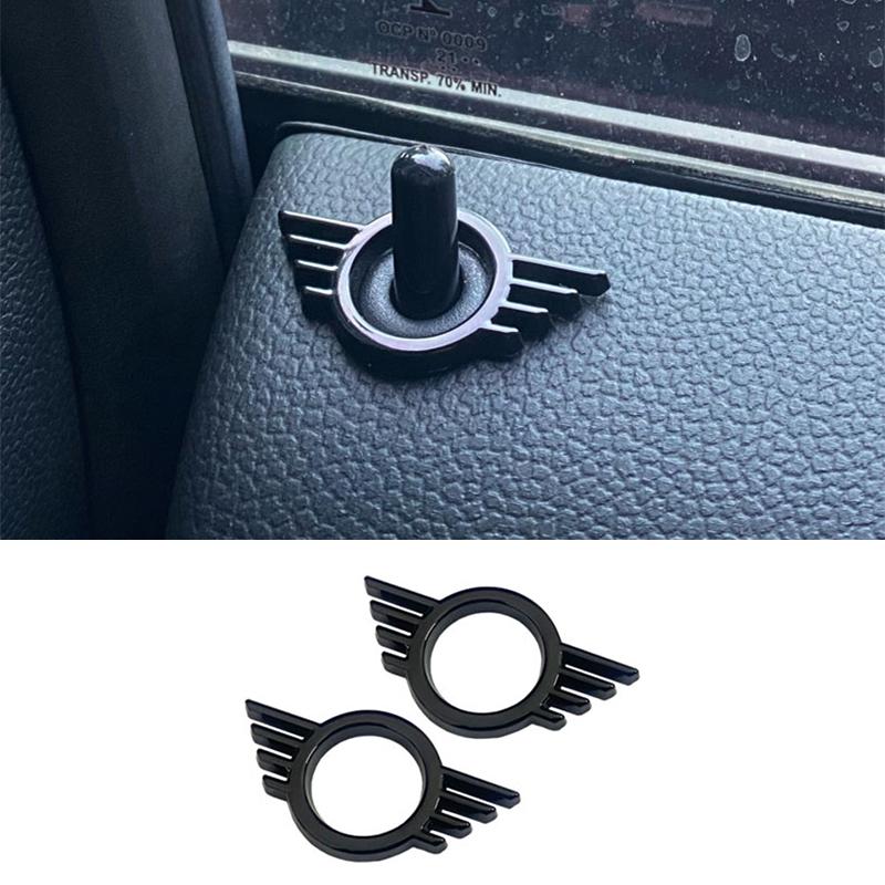 For MINI ONE Cooper S JCW R55 R56 R61 F54 F55 F56 F57 F60 Countryman Car Door Button Decoration Sticker Modification Accessories чорний
For MINI ONE Cooper S JCW R55 R56 R61 F54 F55 F56 F57 F60 Countryman Car Door Button Decoration Sticker Modification Accessories чорний