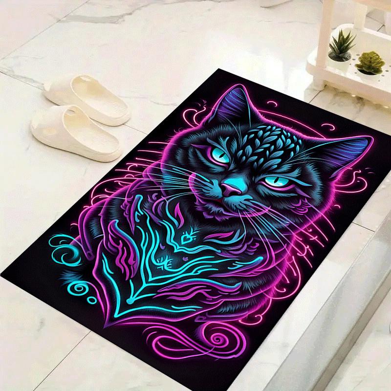 1pc Scary cat Print, Design Indoor Area Rug - Soft, Anti-Slip, and Durable Gaming Room Decor for Bedroom, Living Room 60cm by 90cm
1pc Scary cat Print, Design Indoor Area Rug - Soft, Anti-Slip, and Durable Gaming Room Decor for Bedroom, Living Room 60cm by 90cm