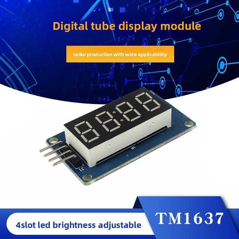 1-10Pcs/Lot 4-Digit Digital Display Module LED Adjustable Brightness DIY Building Block Clock Module with TM1637 Driver
1-10Pcs/Lot 4-Digit Digital Display Module LED Adjustable Brightness DIY Building Block Clock Module with TM1637 Driver