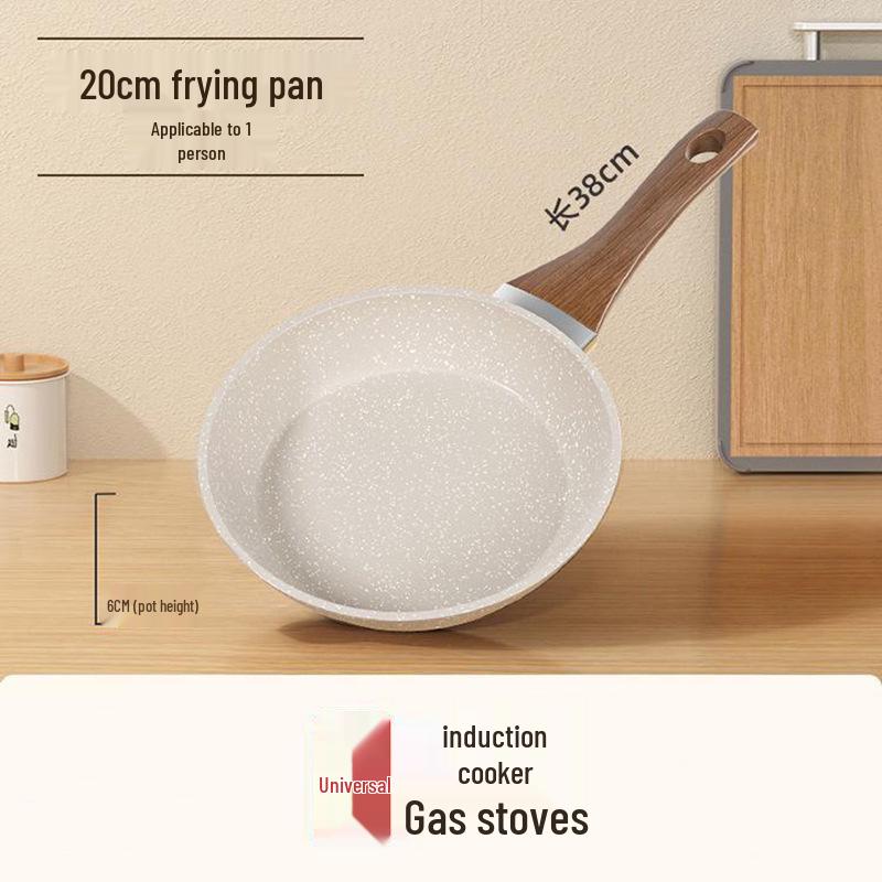 Maifan Stone Non-Stick Pan: Perfect for Steaks, Eggs, Pancakes, Deep Frying on Induction & Gas Stoves
Maifan Stone Non-Stick Pan: Perfect for Steaks, Eggs, Pancakes, Deep Frying on Induction & Gas Stoves