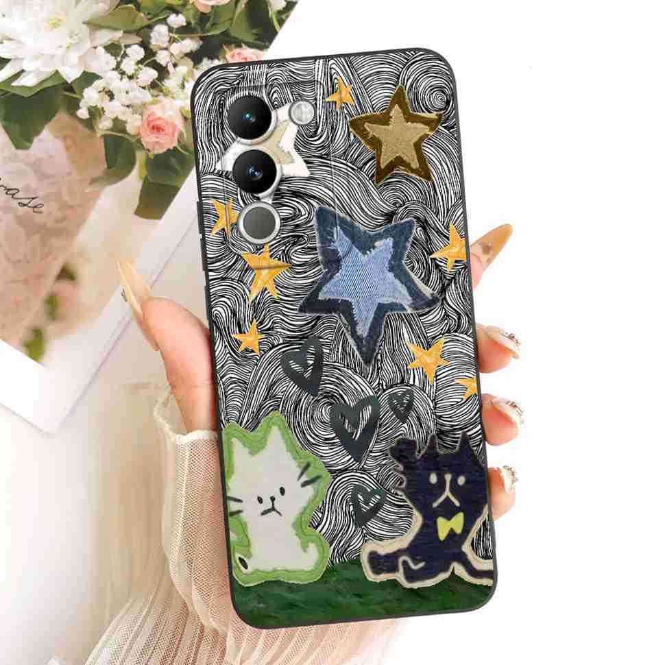 For vivo Y200 5G Case Stylish Painted Butterfly Flowers Silicone Back Cover For Vivo y200 Y 200 5G Bumper Phone Cases Fundas vivo Y200 5G
For vivo Y200 5G Case Stylish Painted Butterfly Flowers Silicone Back Cover For Vivo y200 Y 200 5G Bumper Phone Cases Fundas vivo Y200 5G