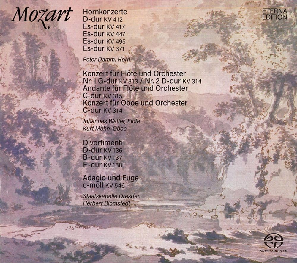 CD HERBERT BLOMSTEDT / STAATSKAPELLE D - Mozart:konzerte Und Divertimenti KKC4341 KING INTERNATIO 2024 Japan Classical
CD HERBERT BLOMSTEDT / STAATSKAPELLE D - Mozart:konzerte Und Divertimenti KKC4341 KING INTERNATIO 2024 Japan Classical