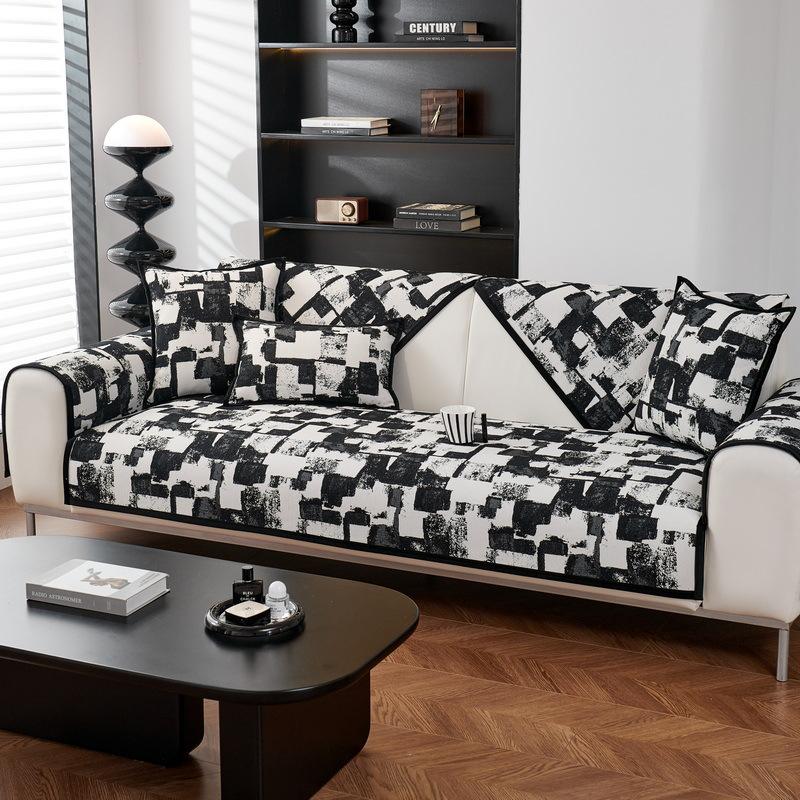 New Chenille Sofa Mat Cover for Living Room Universal Jacquard Geometry Sofa Cushion Non-Slip Couch Armrest Backrest Couch Cover 60x60
New Chenille Sofa Mat Cover for Living Room Universal Jacquard Geometry Sofa Cushion Non-Slip Couch Armrest Backrest Couch Cover 60x60