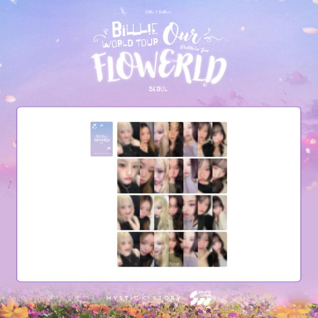 Предварительный заказ Billie World Tour Наш набор карточек с фотографиями FLOWERLD Belllie ve You Random Trading Random 1 pack
Предварительный заказ Billie World Tour Наш набор карточек с фотографиями FLOWERLD Belllie ve You Random Trading Random 1 pack